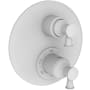 Newport Brass Vander Thermostatic Valve Trim Only with 2 Lever Handles - Less Rough In Matte White