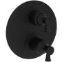 Newport Brass Vander Thermostatic Valve Trim Only with 2 Lever Handles - Less Rough In Flat Black