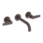 Newport Brass Dorrance 1.2 GPM Wall Mounted Widespread Bathroom Faucet with Lever Handles Oil Rubbed Bronze