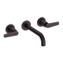 Newport Brass Dorrance 1.2 GPM Wall Mounted Widespread Bathroom Faucet with Lever Handles Venetian Bronze