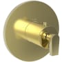 Newport Brass Dorrance Thermostatic Valve Trim Only with Single Lever Handle and Diverter Functionality - Less Rough In Uncoated Polished Brass - Living