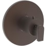 Newport Brass Dorrance Thermostatic Valve Trim Only with Single Lever Handle and Diverter Functionality - Less Rough In English Bronze