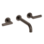 Newport Brass Pavani 1.2 GPM Wall Mounted Widespread Bathroom Faucet English Bronze