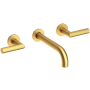 Newport Brass Pavani 1.2 GPM Wall Mounted Widespread Bathroom Faucet Satin Bronze - PVD