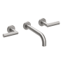 Newport Brass Pavani 1.2 GPM Wall Mounted Widespread Bathroom Faucet Stainless Steel (PVD)