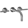 Newport Brass Muncy 1.2 GPM Wall Mounted Widespread Bathroom Faucet Polished Chrome