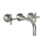 Newport Brass Muncy 1.2 GPM Wall Mounted Widespread Bathroom Faucet Polished Nickel (PVD)