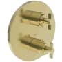 Newport Brass Tolmin Thermostatic Valve Trim Only with 2 Lever Handles - Less Rough In Forever Brass (PVD)
