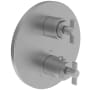 Newport Brass Tolmin Thermostatic Valve Trim Only with 2 Lever Handles - Less Rough In Stainless Steel (PVD)