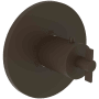 Newport Brass Tolmin Thermostatic Valve Trim Only with 1 Cross Handles - Less Rough In Oil Rubbed Bronze