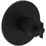Newport Brass Tolmin Thermostatic Valve Trim Only with 1 Cross Handles - Less Rough In Flat Black