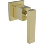 Newport Brass Diverter and Volume Control Trim from the Secant Collection Polished Brass Uncoated (Living)