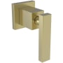 Newport Brass Diverter and Volume Control Trim from the Secant Collection Satin Brass (PVD)