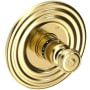 Newport Brass Seaport Thermostatic Valve Trim Only with Single Knob Handle - Less Rough In Forever Brass (PVD)