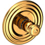Newport Brass Seaport Thermostatic Valve Trim Only with Single Knob Handle - Less Rough In Polished Gold (PVD)