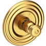 Newport Brass Seaport Thermostatic Valve Trim Only with Single Knob Handle - Less Rough In Satin Gold (PVD)