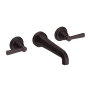 Newport Brass Astor 1.2 GPM Wall Mounted Widespread Bathroom Faucet with Lever Handles Venetian Bronze