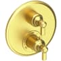 Newport Brass Astor Thermostatic Valve Trim Only with 2 Lever Handles - Less Rough In Satin Brass (PVD)