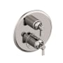Newport Brass Astor Thermostatic Valve Trim Only with 2 Lever Handles - Less Rough In Polished Nickel (PVD)