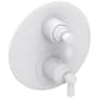 Newport Brass Astor Thermostatic Valve Trim Only with 2 Lever Handles - Less Rough In Matte White