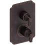 Newport Brass Astor Thermostatic Valve Trim Only with 2 Lever Handles - Less Rough In Venetian Bronze