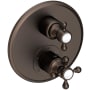 Newport Brass Astor Thermostatic Valve Trim Only with 2 Cross Handles - Less Rough In English Bronze