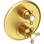 Newport Brass Astor Thermostatic Valve Trim Only with 2 Cross Handles - Less Rough In Satin Bronze (PVD)