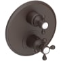 Newport Brass Astor Thermostatic Valve Trim Only with 2 Cross Handles - Less Rough In Oil Rubbed Bronze