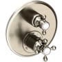 Newport Brass Astor Thermostatic Valve Trim Only with 2 Cross Handles - Less Rough In Antique Nickel
