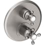 Newport Brass Astor Thermostatic Valve Trim Only with 2 Cross Handles - Less Rough In Stainless Steel (PVD)