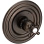 Newport Brass Astor Thermostatic Valve Trim Only with 1 Cross Handles - Less Rough In English Bronze