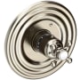Newport Brass Astor Thermostatic Valve Trim Only with 1 Cross Handles - Less Rough In Antique Nickel