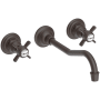 Newport Brass Fairfield 1.2 GPM Wall Mounted Widespread Bathroom Faucet Oil Rubbed Bronze