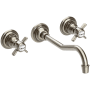 Newport Brass Fairfield 1.2 GPM Wall Mounted Widespread Bathroom Faucet Antique Nickel