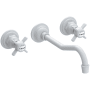 Newport Brass Fairfield 1.2 GPM Wall Mounted Widespread Bathroom Faucet Matte White