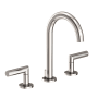 Newport Brass Pavani 1.2 GPM Widespread Bathroom Faucet with Pop-Up Drain Assembly Polished Nickel (PVD)