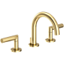 Newport Brass Pavani 1.2 GPM Widespread Bathroom Faucet with Pop-Up Drain Assembly Forever Brass - PVD
