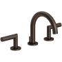 Newport Brass Pavani 1.2 GPM Widespread Bathroom Faucet with Pop-Up Drain Assembly English Bronze