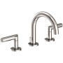 Newport Brass Pavani 1.2 GPM Widespread Bathroom Faucet with Pop-Up Drain Assembly Polished Nickel