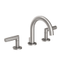 Newport Brass Pavani 1.2 GPM Widespread Bathroom Faucet with Pop-Up Drain Assembly Stainless Steel (PVD)
