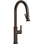 Newport Brass Seager 1.8 GPM Single Hole Pull Down Kitchen Faucet with Single Lever Handle English Bronze