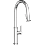 Newport Brass Seager 1.8 GPM Single Hole Pull Down Kitchen Faucet with Single Lever Handle Polished Chrome