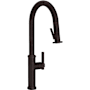 Newport Brass Seager 1.8 GPM Single Hole Pull Down Kitchen Faucet with Single Lever Handle Venetian Bronze