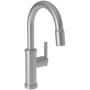 Newport Brass Seager 1.8 GPM Single Hole Pull Down Bar / Prep Faucet Stainless Steel - PVD