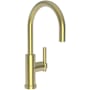 Newport Brass Seager 1.8 GPM Single Hole Bar Faucet Satin Brass (PVD)