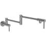 Newport Brass Seager 4.5 GPM Wall Mounted Single Hole Pot Filler Midnight Chrome