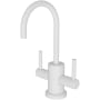 Newport Brass Seager 1.5 GPM Hot and Cold Water Dispenser Matte White