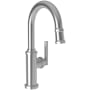 Newport Brass Heaney 1.8 GPM Single Hole Pull Down Bar / Prep Faucet Stainless Steel - PVD