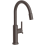 Newport Brass Jeter 1.8 GPM Single Hole Pull Down Kitchen Faucet Oil Rubbed Bronze