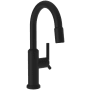 Newport Brass Jeter 1.8 GPM Single Hole Pull Down Bar / Prep Faucet Flat Black
